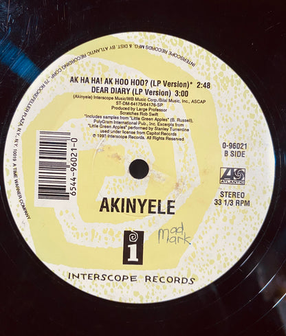 OG US - Akinyele - Ak Ha Ha! Ak Hoo Hoo? (12")