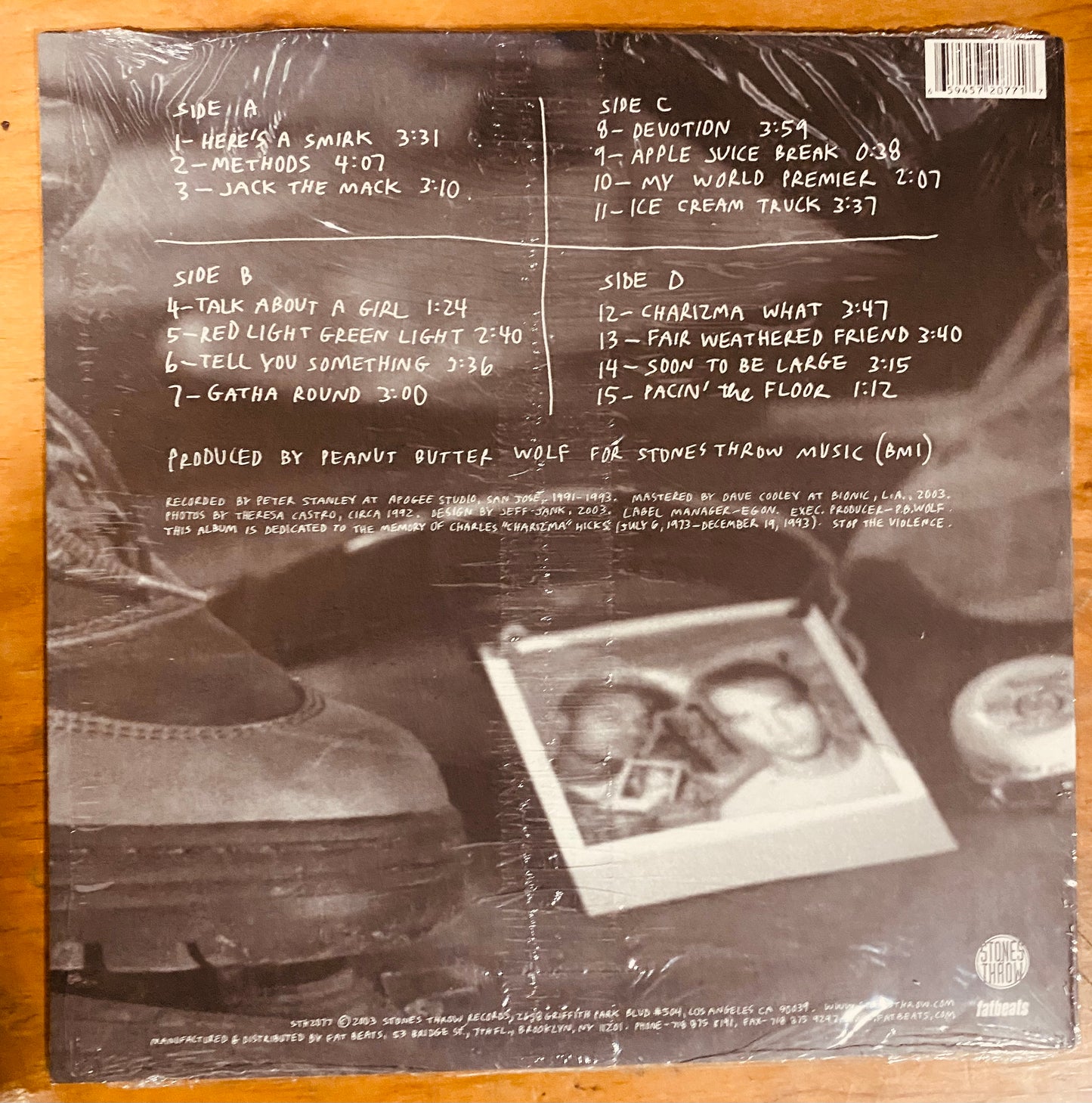 OG US - Charizma & Peanut Butter Wolf - Big Shots (2xLP, Album) CL