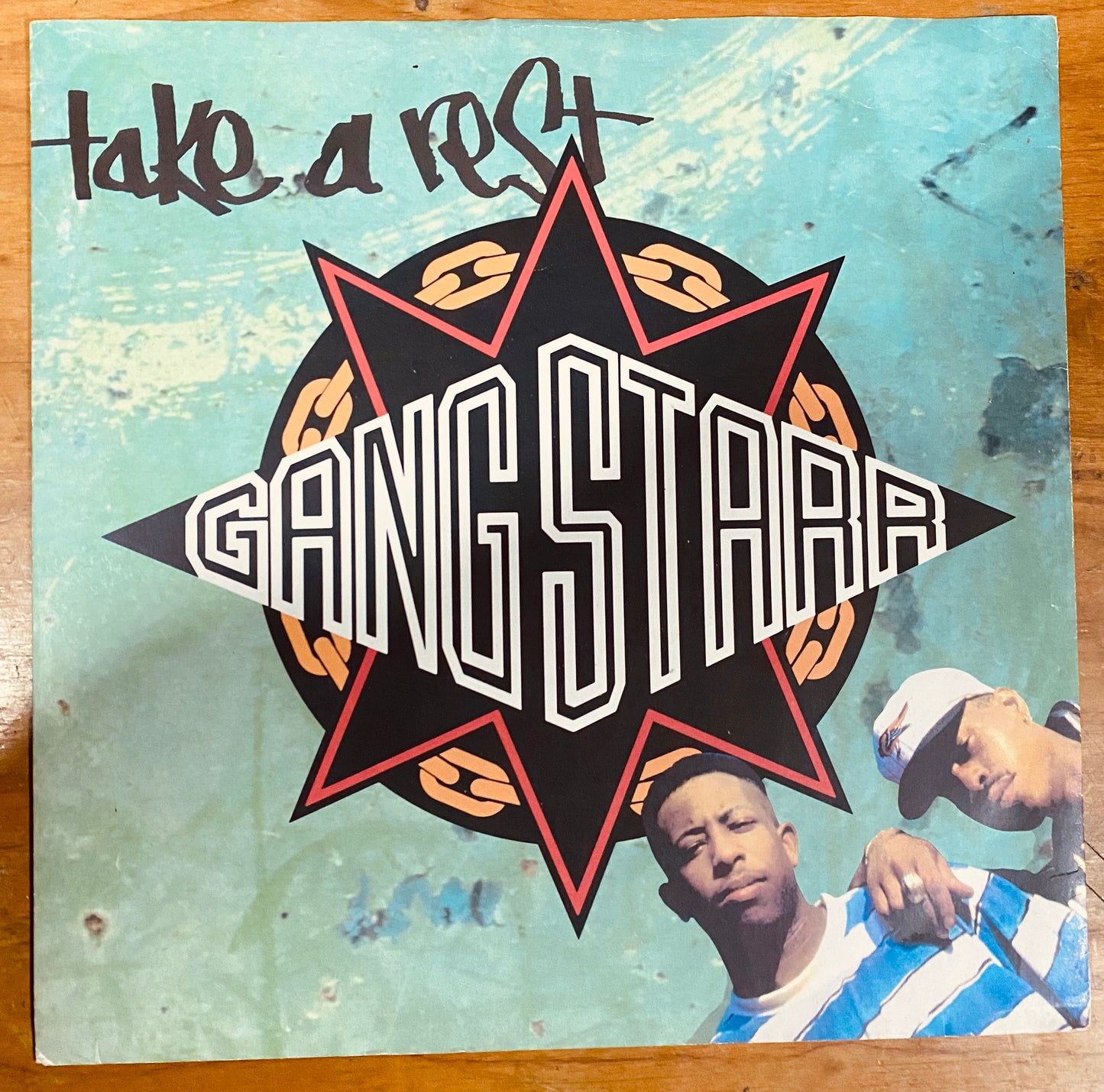 OG UK- Gang Starr - Take A Rest / Who's Gonna Take The Weight (12", Single)