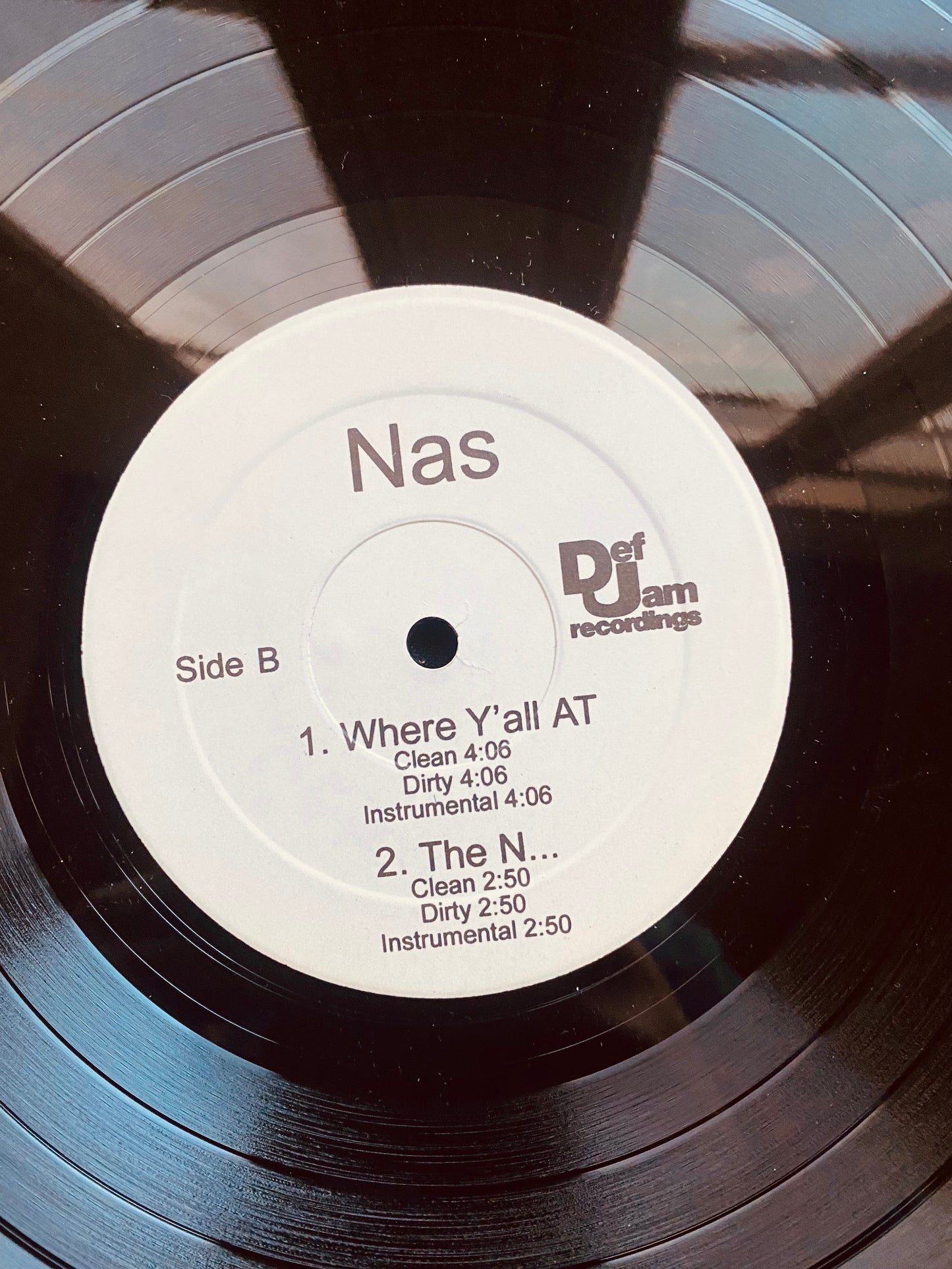 OG US PROMO - Nas - Hip Hop Is Dead (12", Single, Promo)