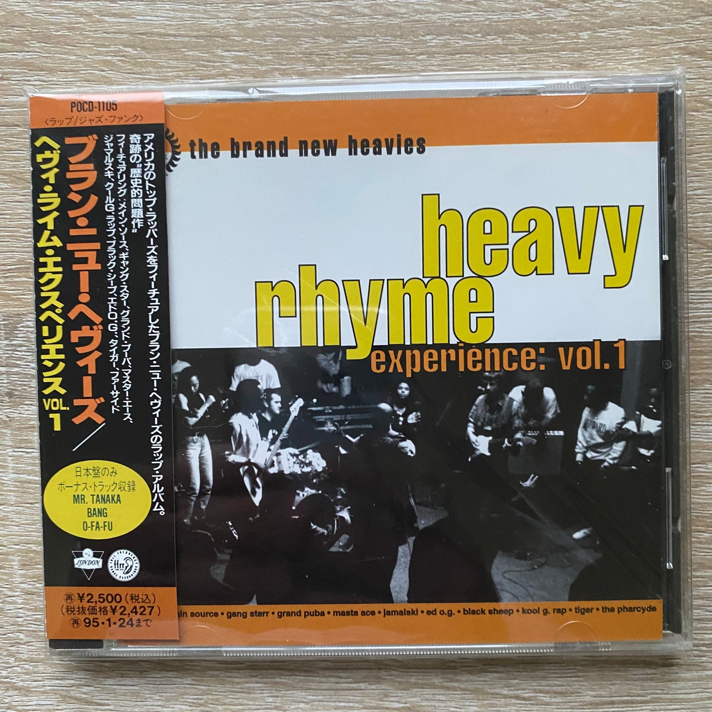 OG JP - The Brand New Heavies - Heavy Rhyme Experience: Vol.1 (CD, Album)