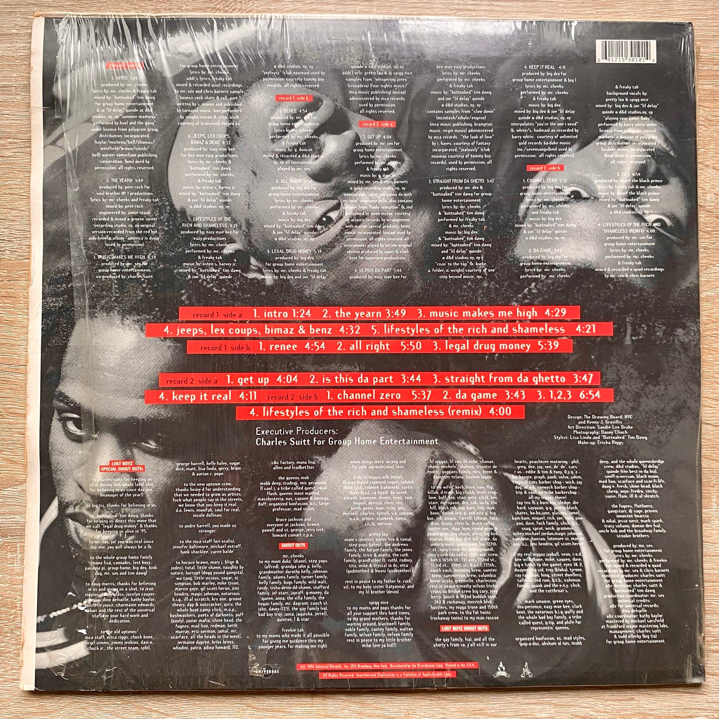 OG- Lost Boyz - Legal Drug Money (2xLP, Album)