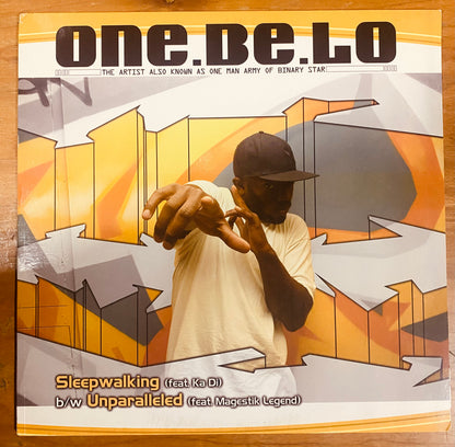 OG US - One Be Lo - Sleepwalking / Unparalleled (12")