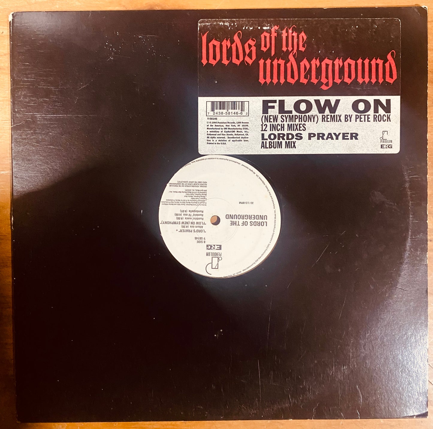 OG US - Lords Of The Underground - Flow On (New Symphony) (12")
