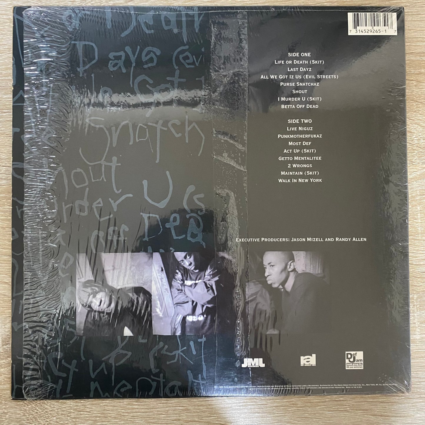 OG US - Onyx - All We Got Iz Us (LP, Album)