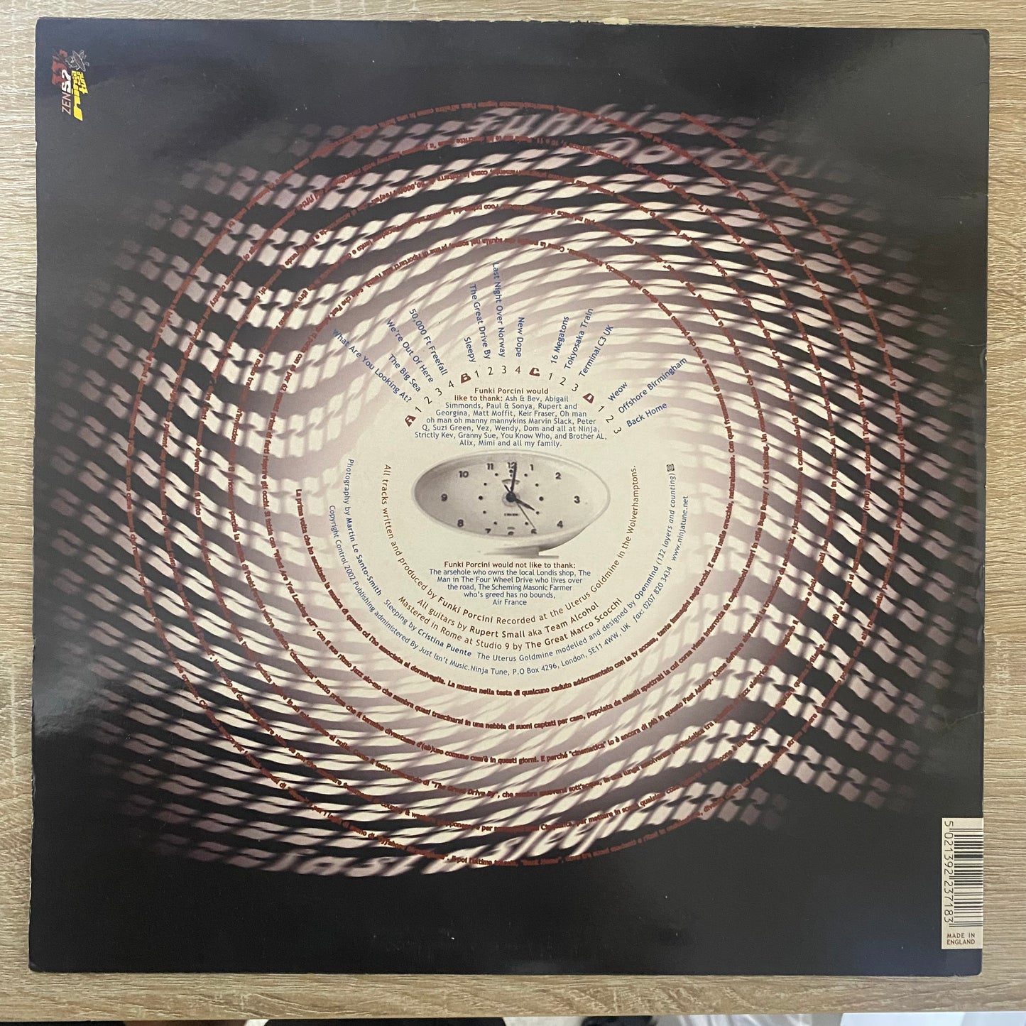 OG - Funki Porcini - Fast Asleep (2xLP, Album)