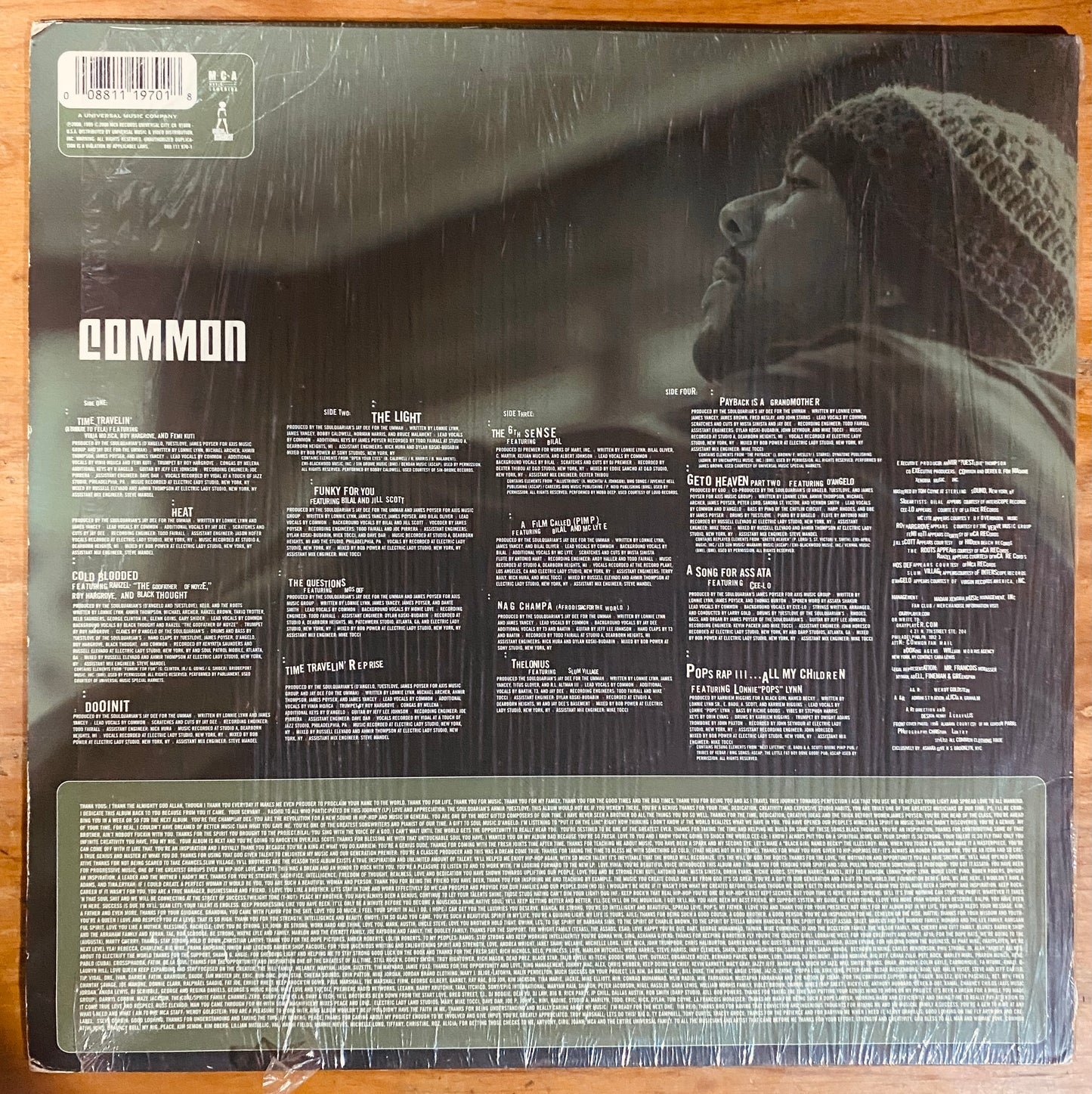 OG US - Common - Like Water For Chocolate (2xLP, Album) CL