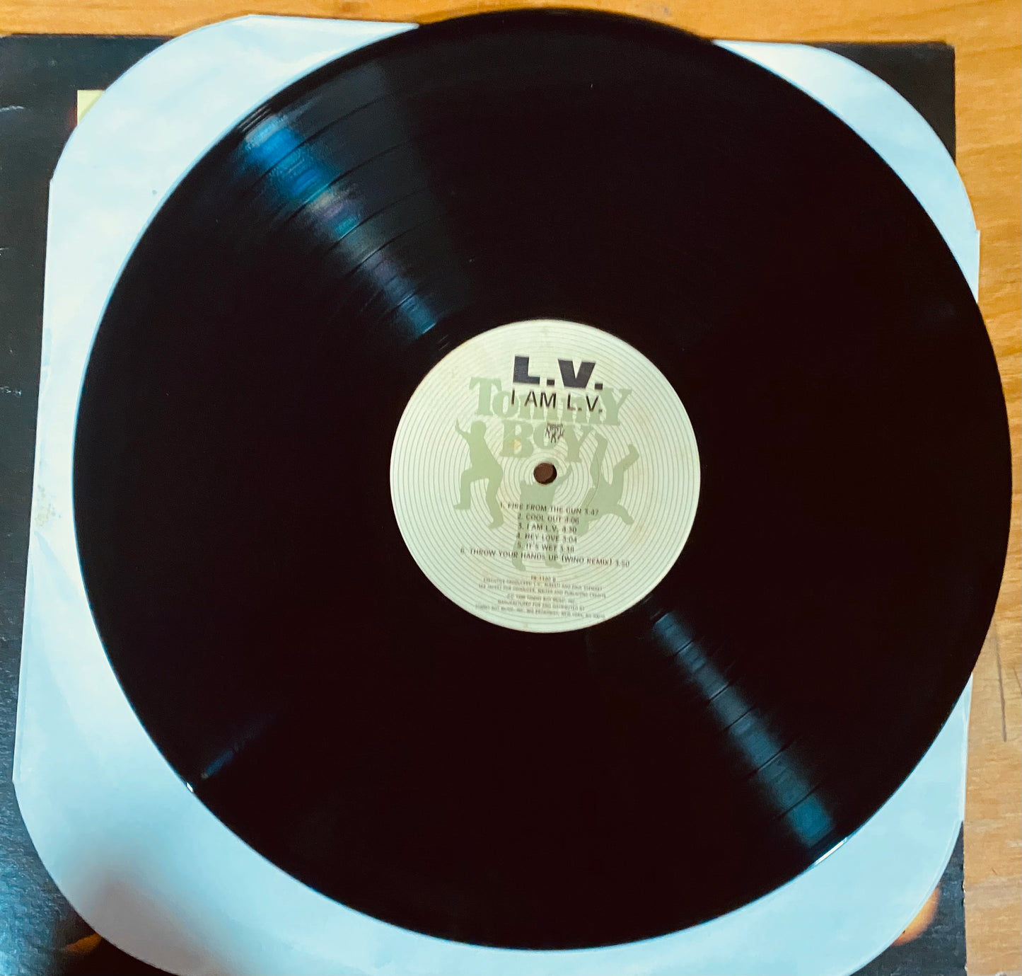 OG US - L.V.* - I Am L.V. (LP, Album) CL