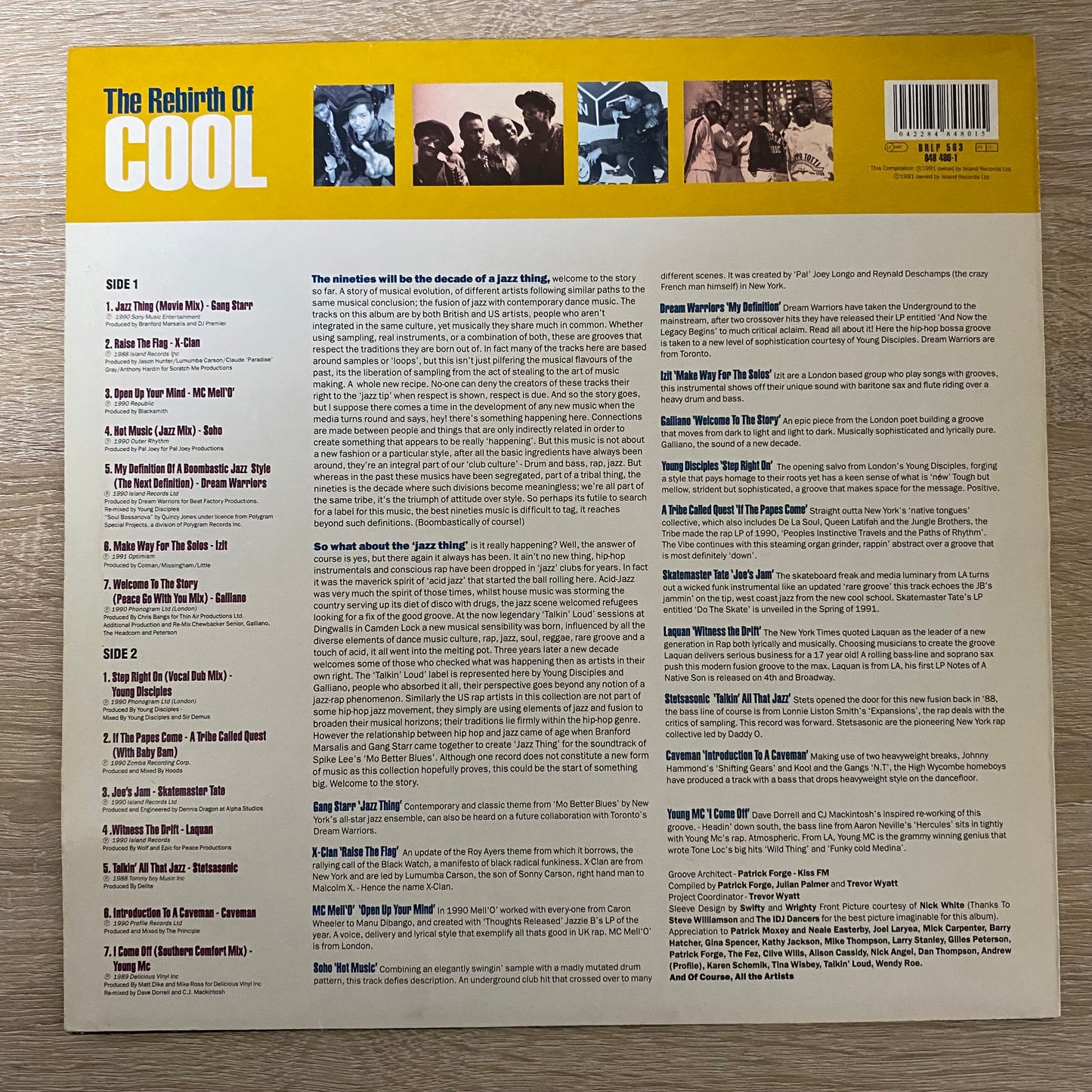 OG EU - Various - The Rebirth Of Cool (LP, Comp)