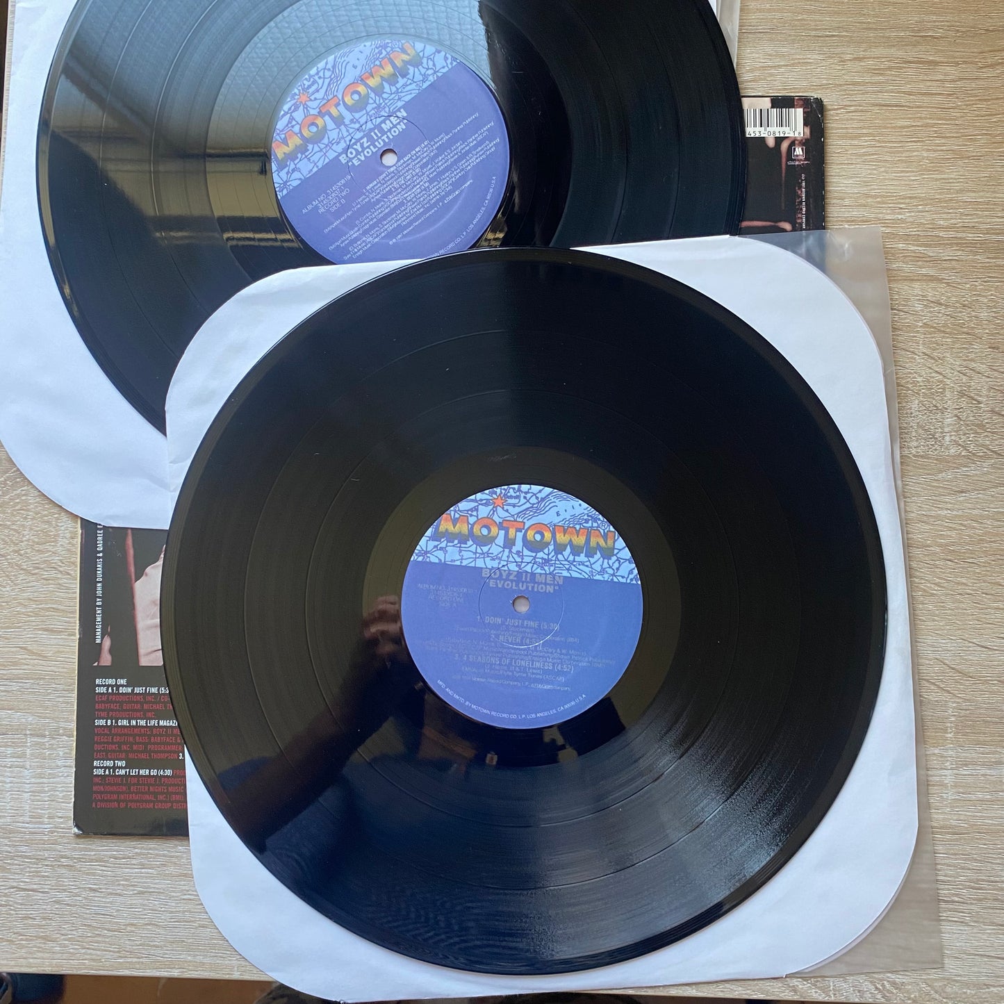 OG US - Boyz II Men - Evolution (2xLP, Album)