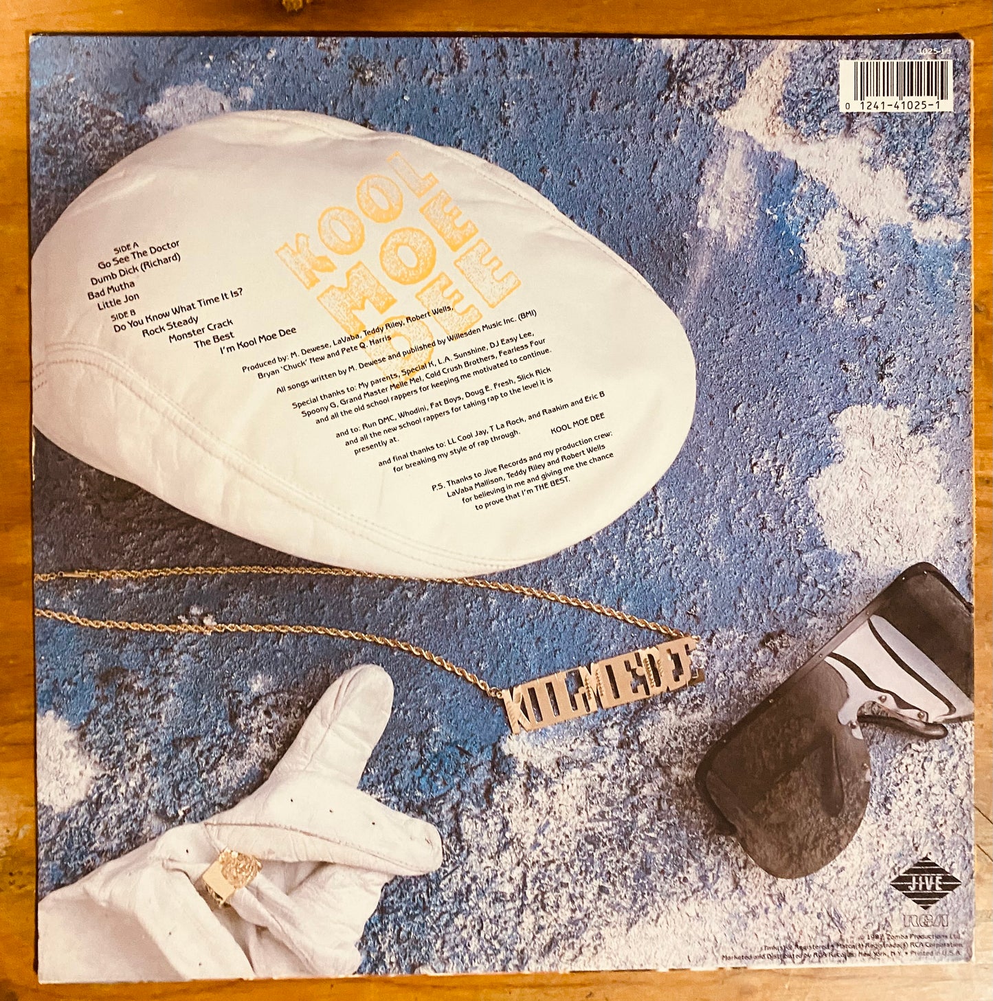 OG US - Kool Moe Dee - Kool Moe Dee (LP, Album) CL