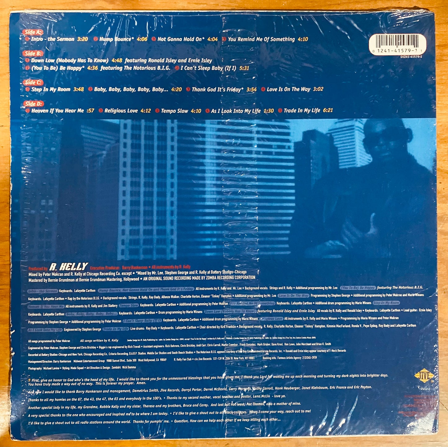 OG US - R. Kelly - R. Kelly (2xLP, Album) CL