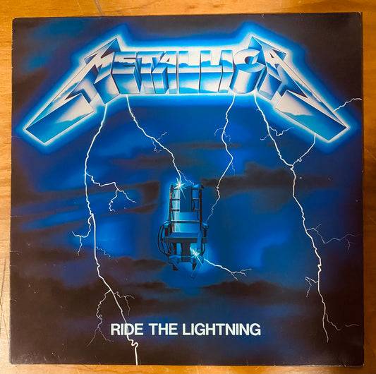 EU PRESS- Metallica - Ride The Lightning (LP, Album, RE)CL