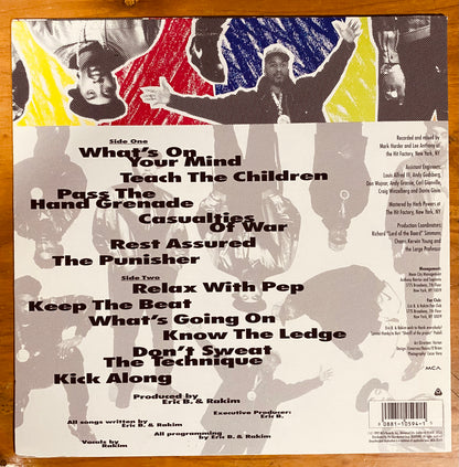 OG US - Eric B. & Rakim - Don't Sweat The Technique (LP, Album) CL