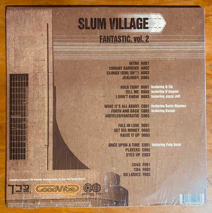 OG US - Slum Village - Fantastic, Vol. 2 (3xLP, Album) CL