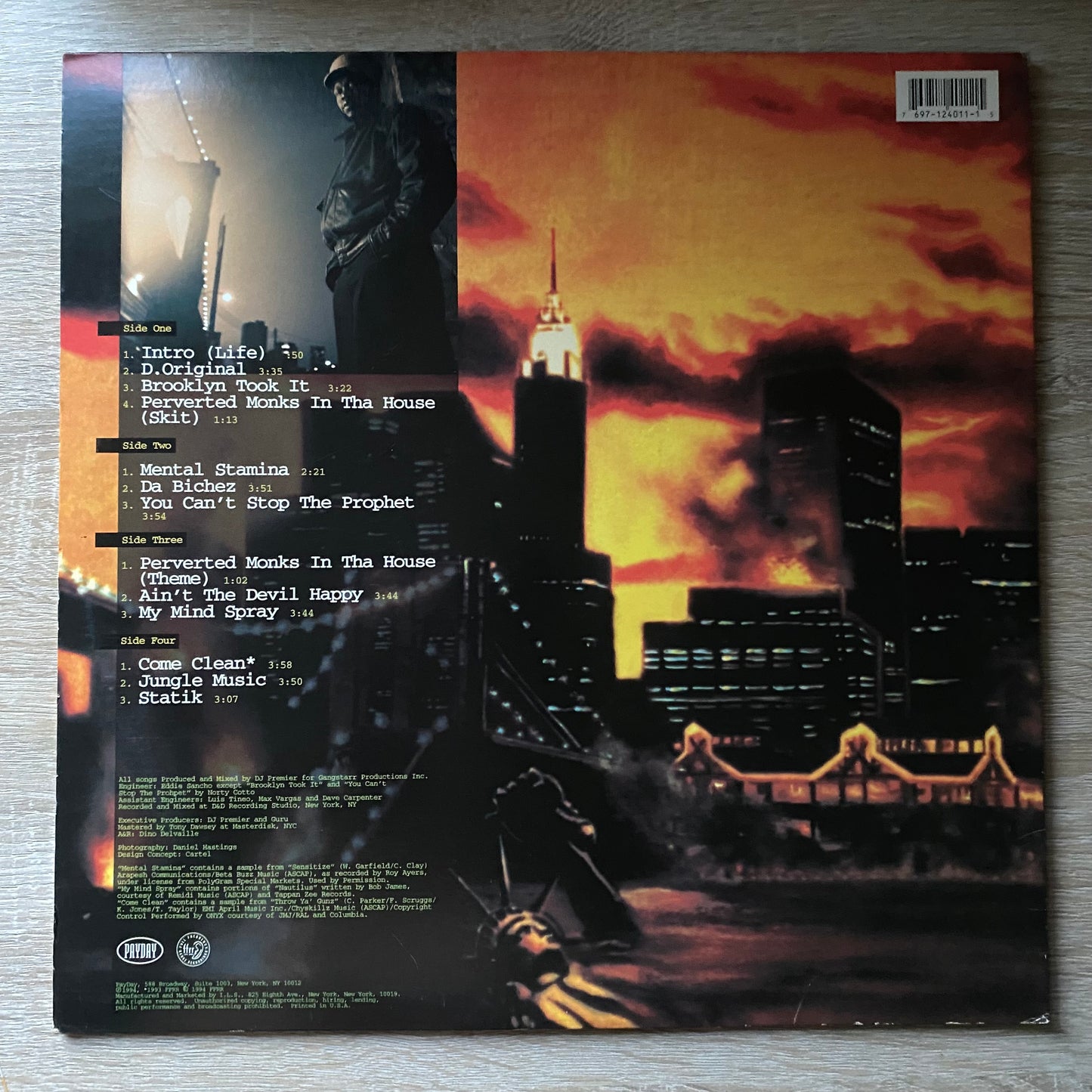 OG US - Jeru The Damaja - The Sun Rises In The East (2xLP, Album, Ltd)