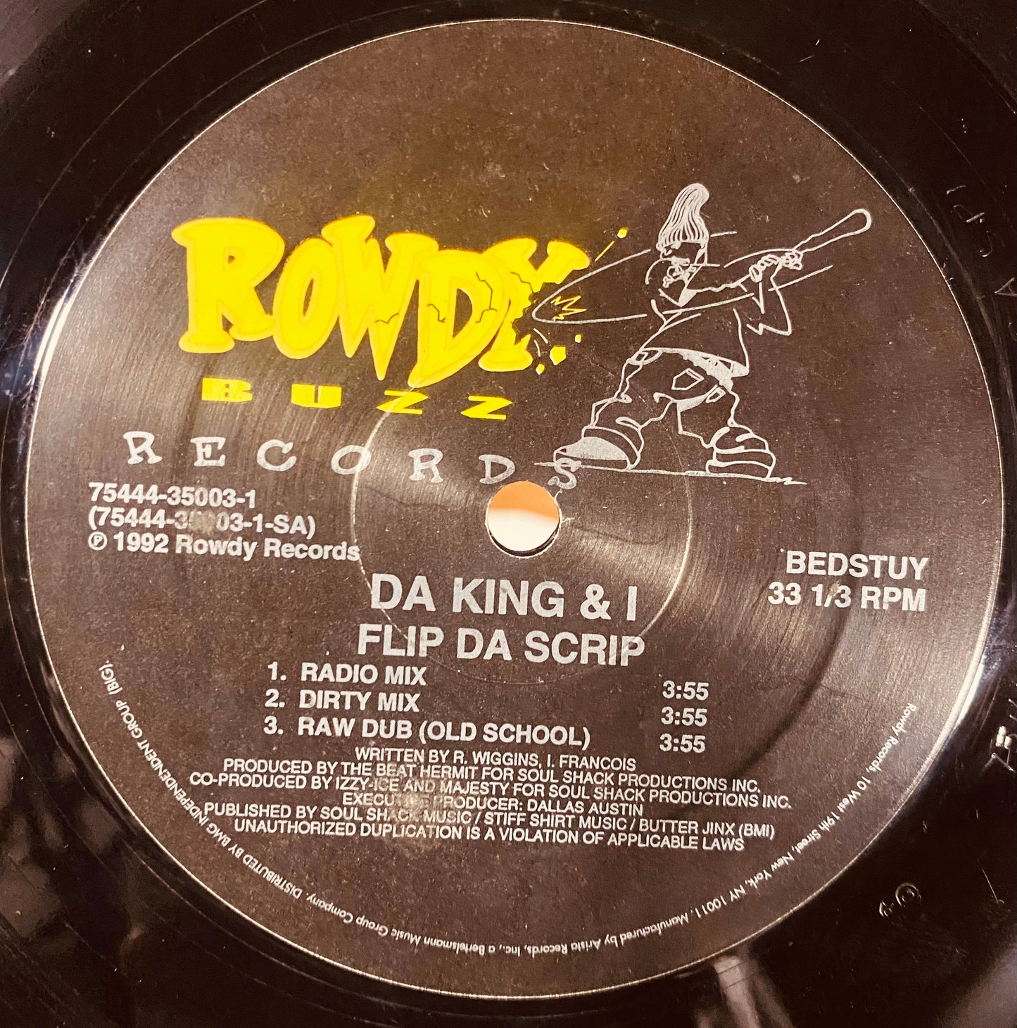 OG US PROMO!- Da King & I - Flip Da Scrip (12", Promo)