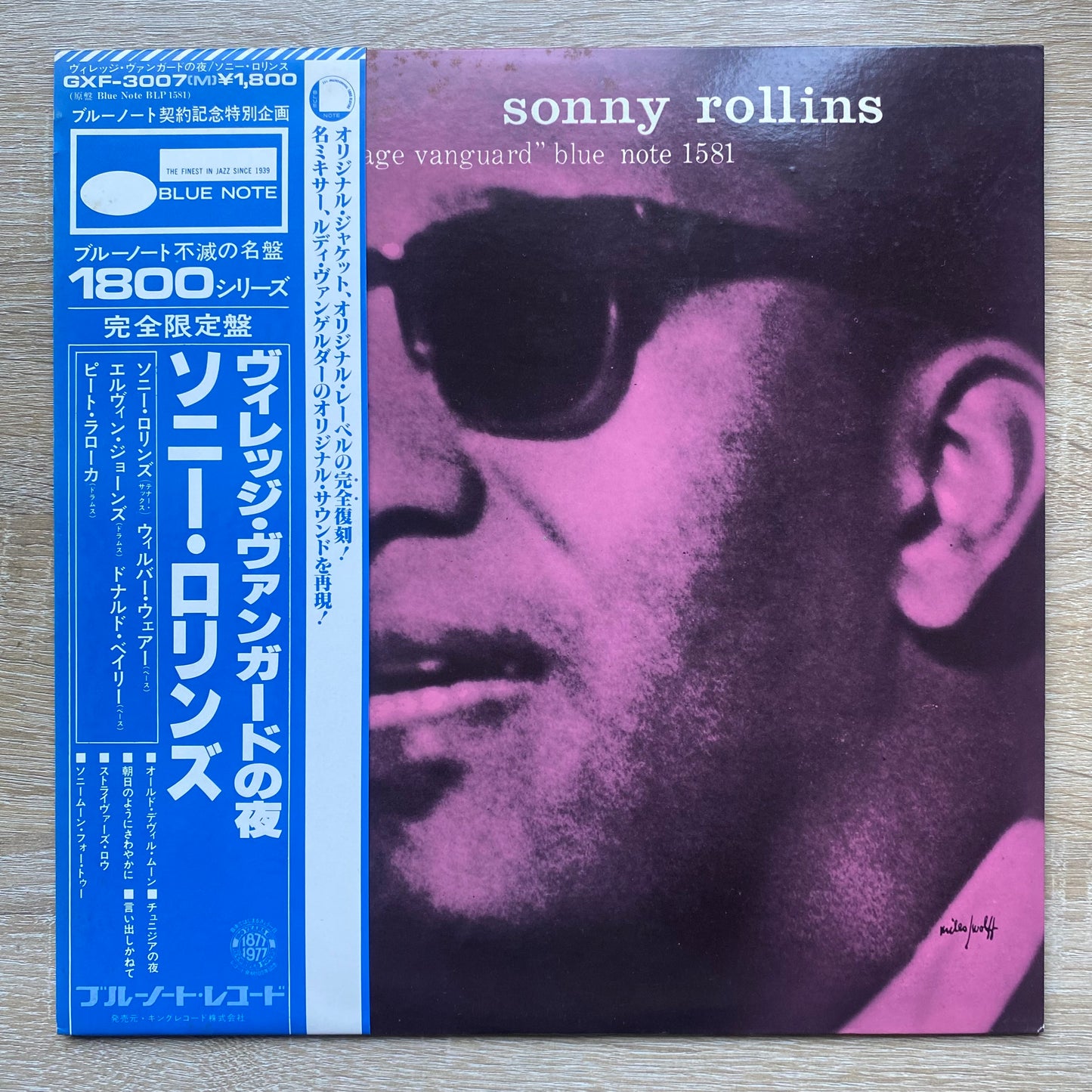 Sonny Rollins - A Night At The "Village Vanguard" (LP, Album, Mono, Ltd, RE)