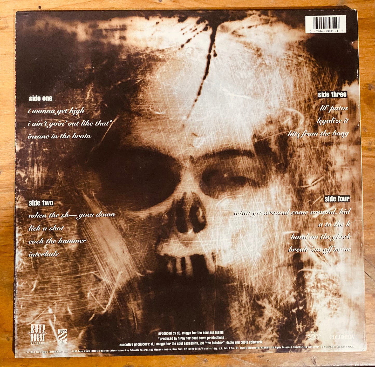 OG US -Cypress Hill - Black Sunday (2xLP, Album, Gat) CL