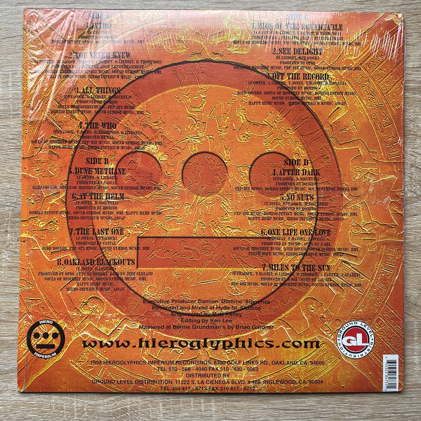 OG- Hieroglyphics - 3rd Eye Vision (2xLP, Album)