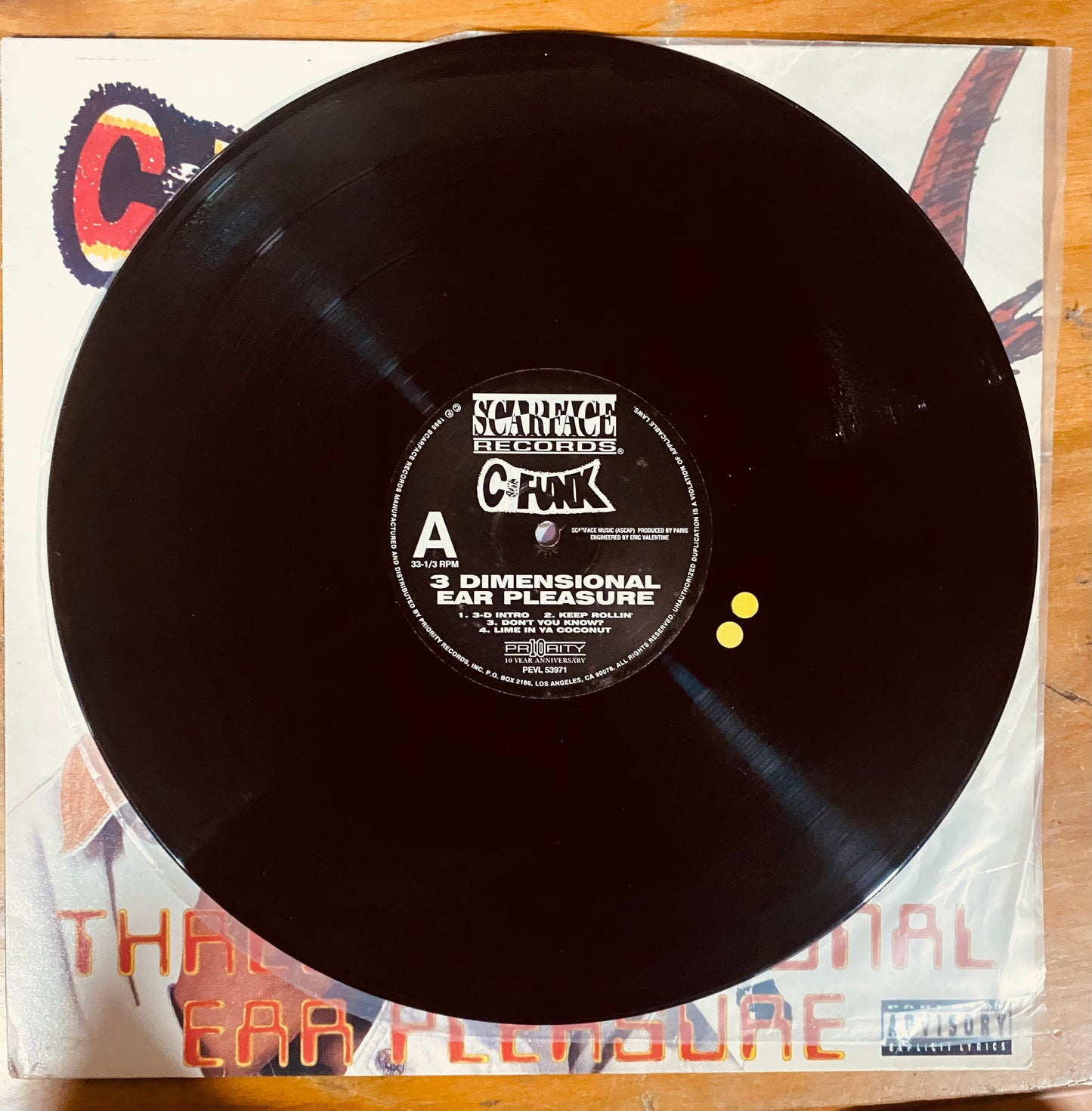 OG US - C-Funk - Three Dimensional Ear Pleasure (LP) CL