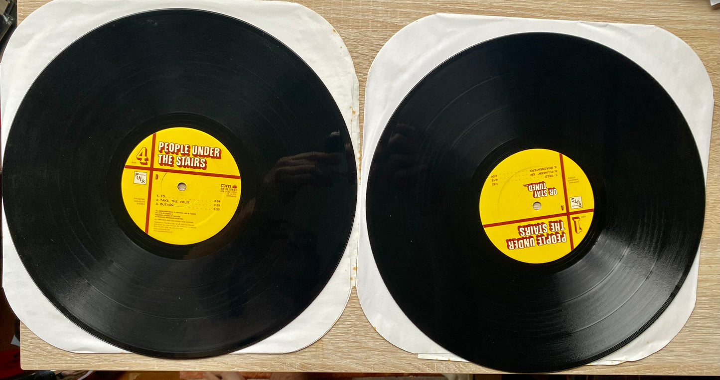 OG - People Under The Stairs - ...Or Stay Tuned (2xLP, Album)