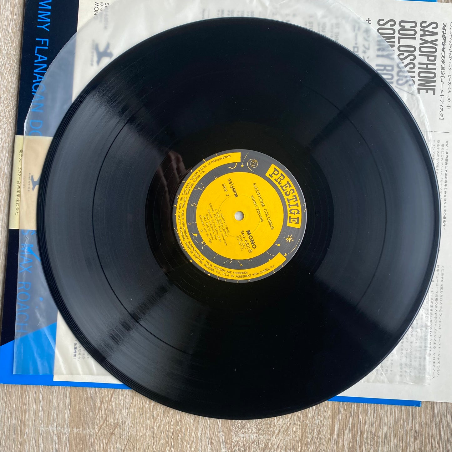 Sonny Rollins - Saxophone Colossus (LP, Album, Mono, RE)