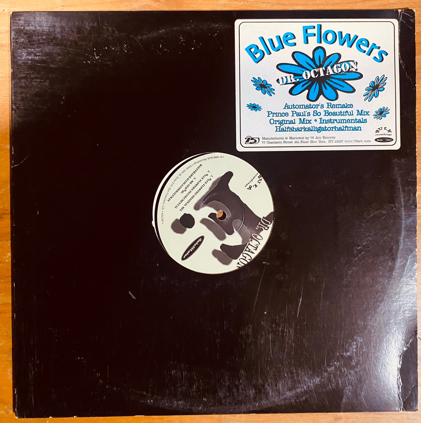 RE US - Dr. Octagon - Blue Flowers (12", RE)