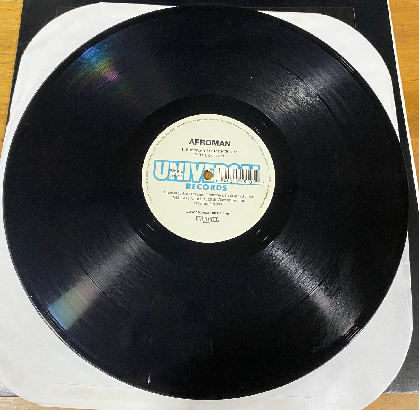 OG US - Afroman - Because I Got High (12")