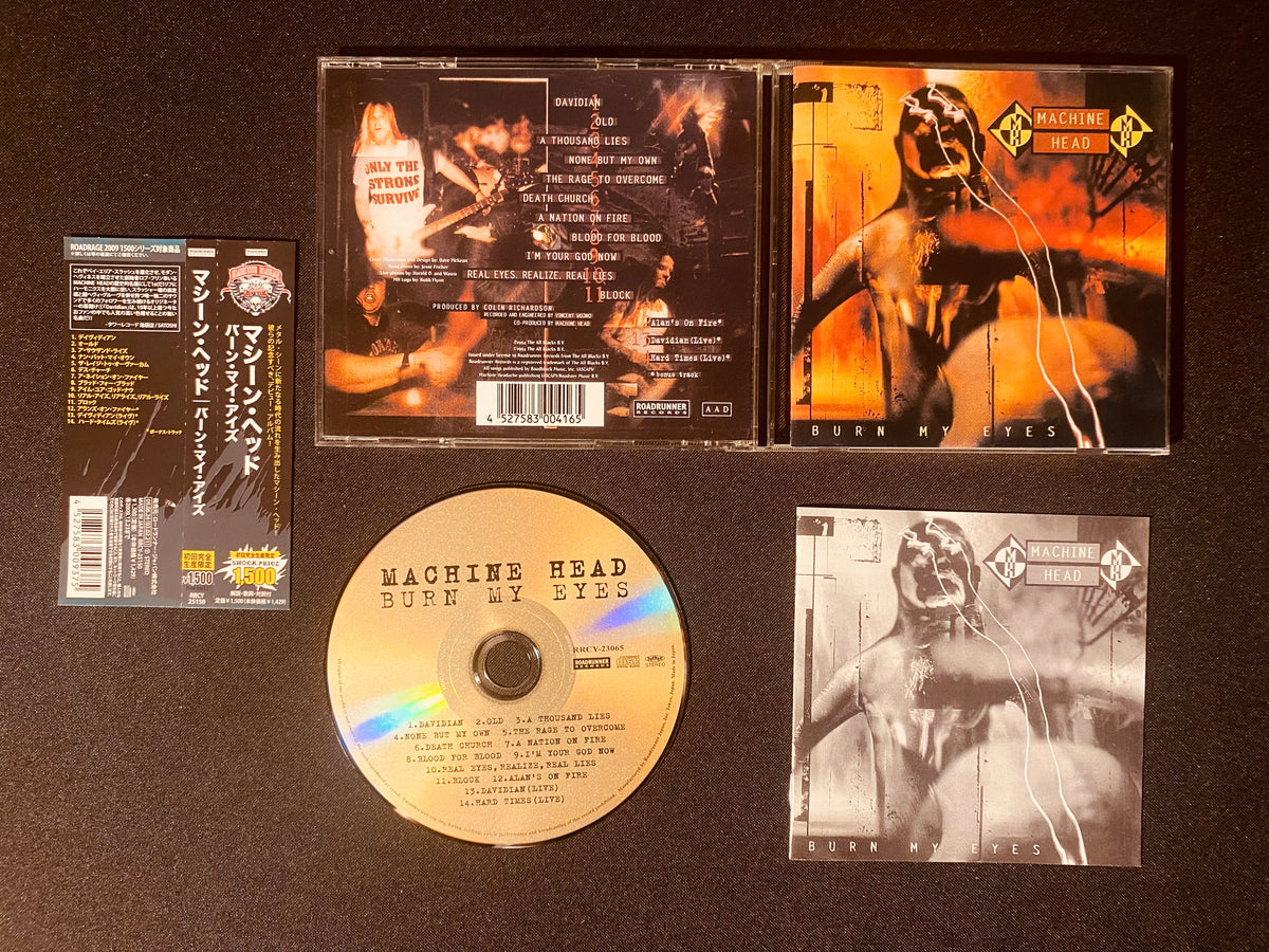 Machine Head (3) - Burn My Eyes (CD, Album, RE)