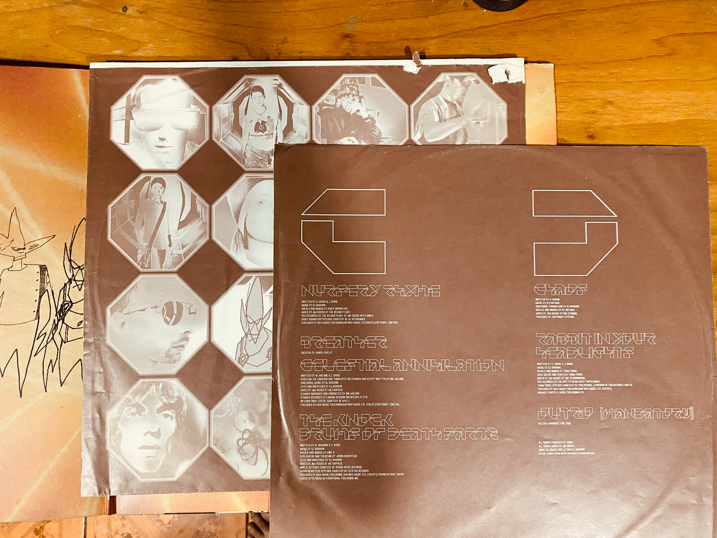 OG US - UNKLE - Psyence Fiction (2xLP, Album) CL