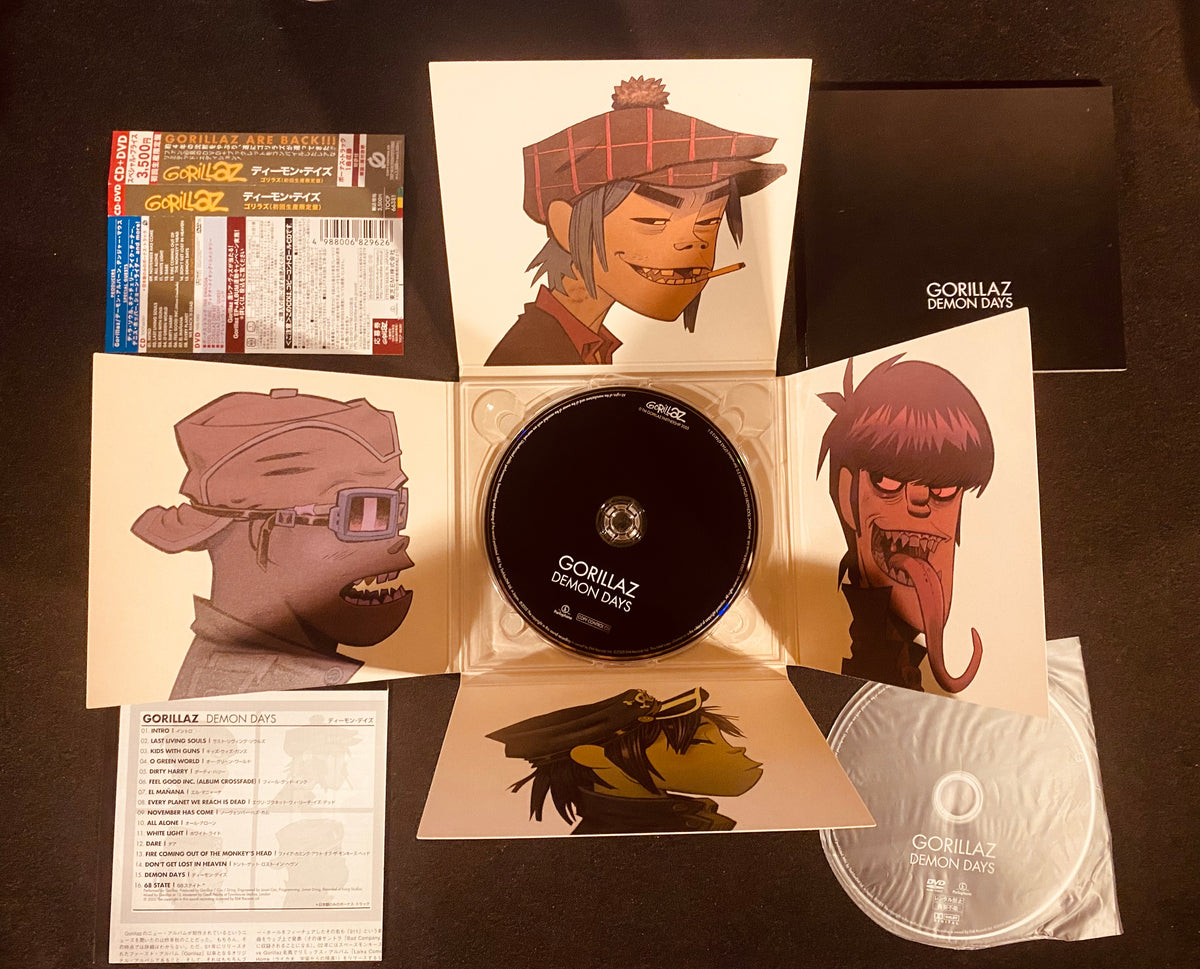 Gorillaz - Demon Days (CD, Album, Copy Prot. + DVD-V, NTSC + Ltd)