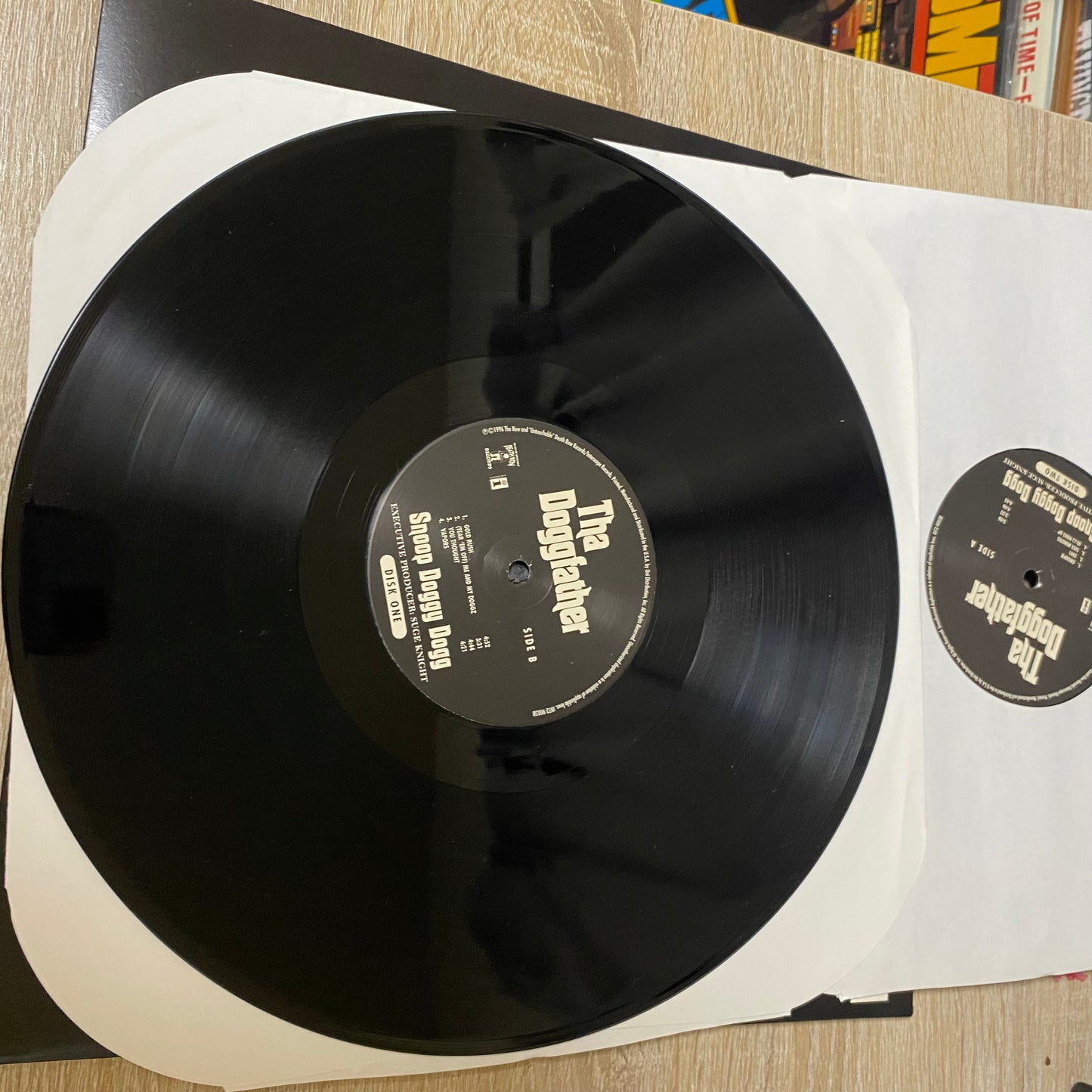 OG US- Snoop Doggy Dogg* - Tha Doggfather (2xLP, Album, Gat)