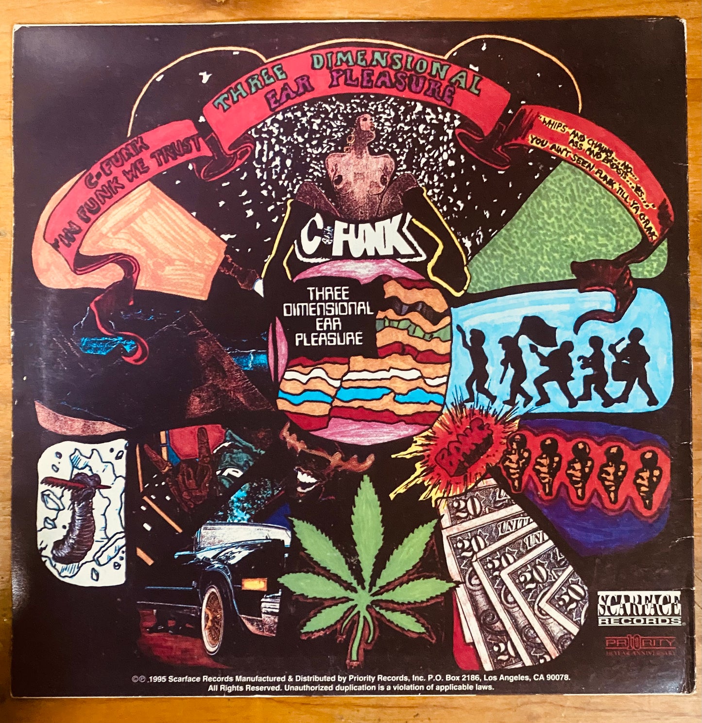 OG US - C-Funk - Three Dimensional Ear Pleasure (LP) CL