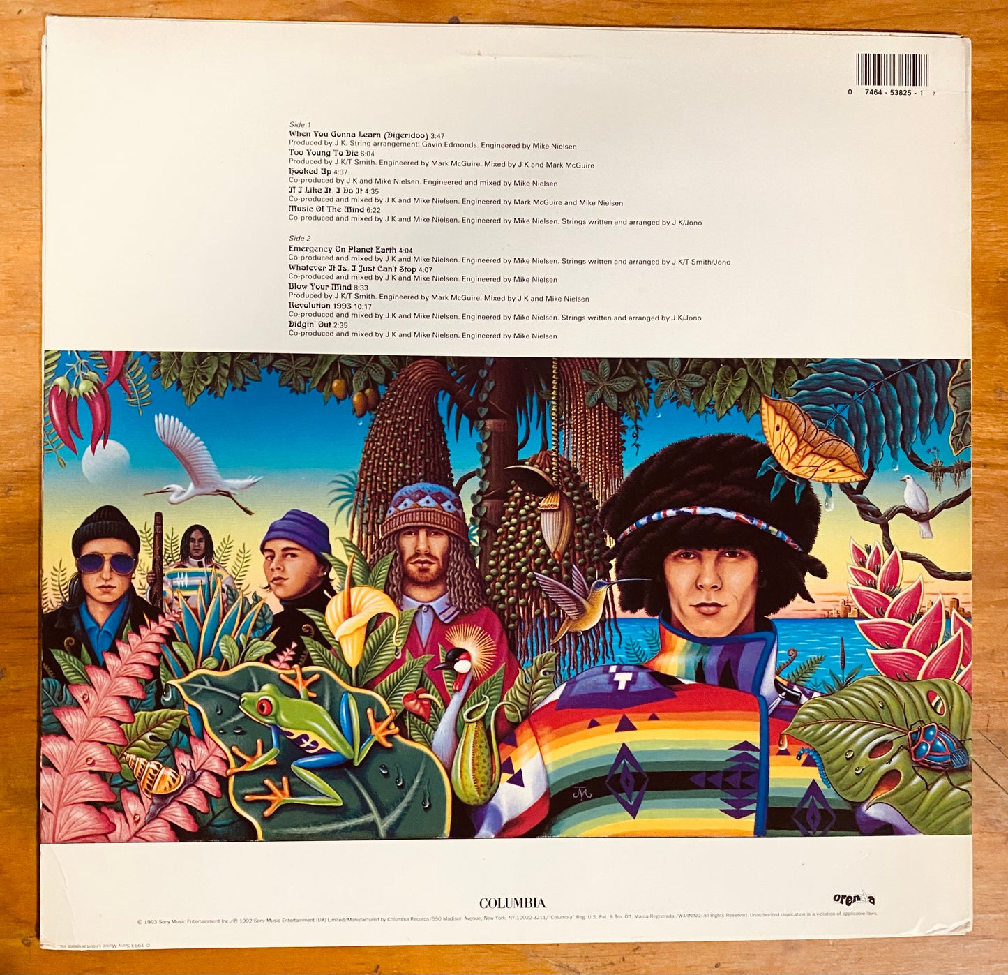 OG US - Jamiroquai - Emergency On Planet Earth (LP, Album) CL