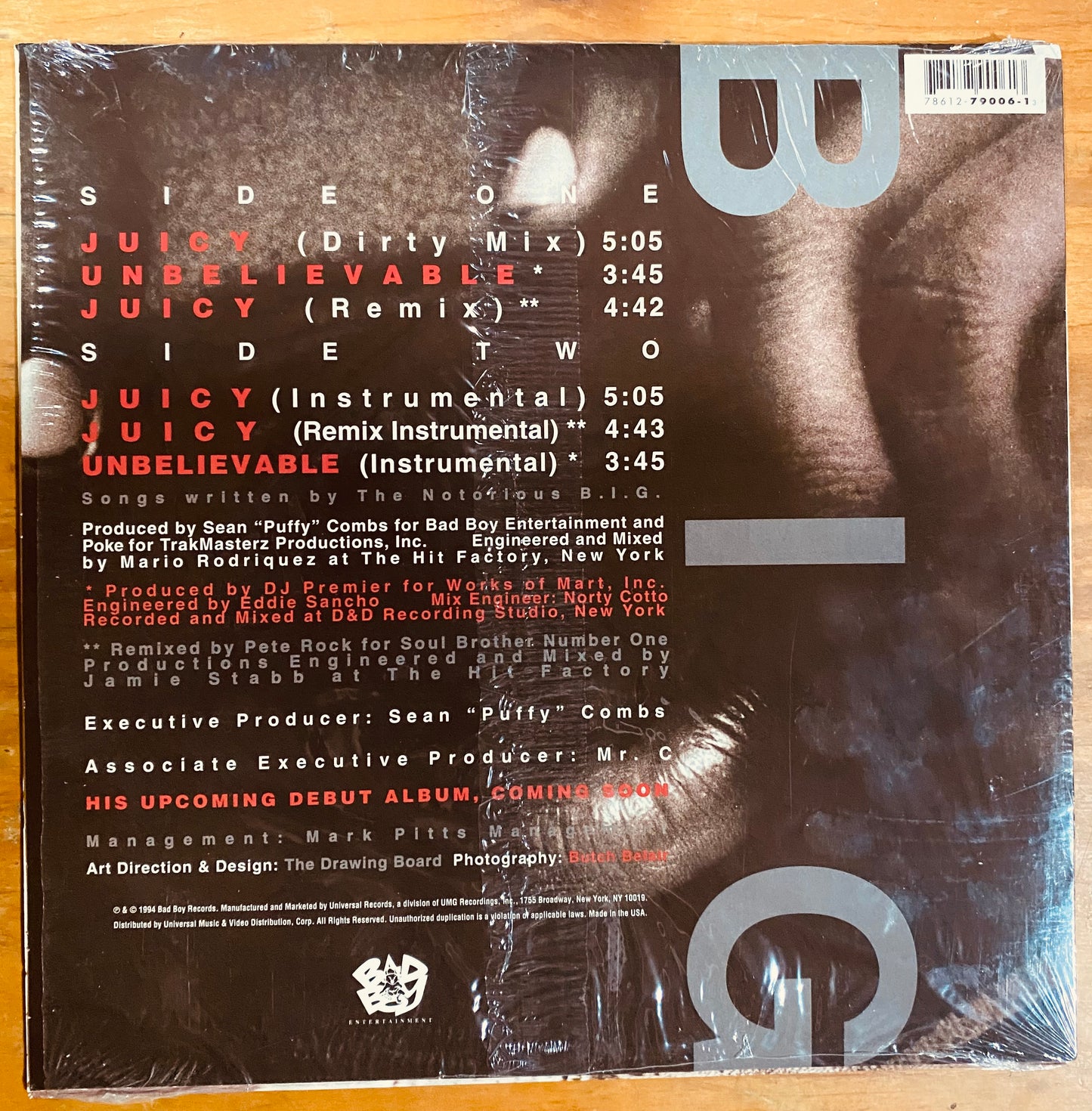 OG US - The Notorious BIG* - Juicy (12")