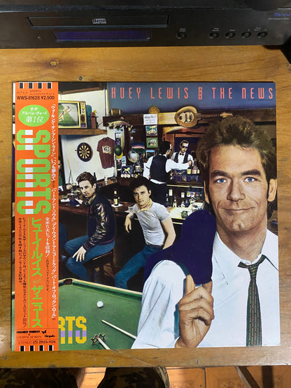 OG JAPON - Huey Lewis And The News* - Sports (LP, Album) CL