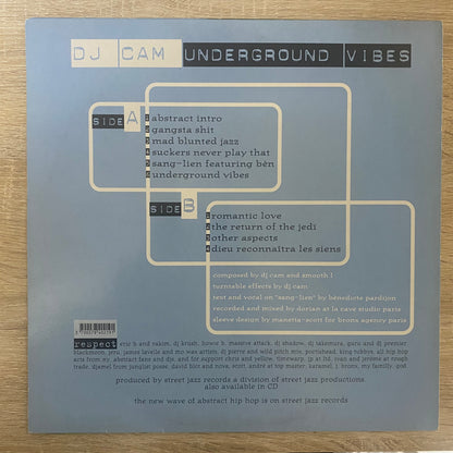 OG FR - DJ Cam - Underground Vibes (LP, Album)
