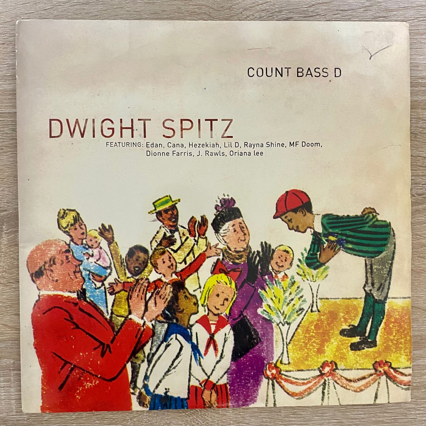 OG-Count Bass D - Dwight Spitz (2xLP, Album)