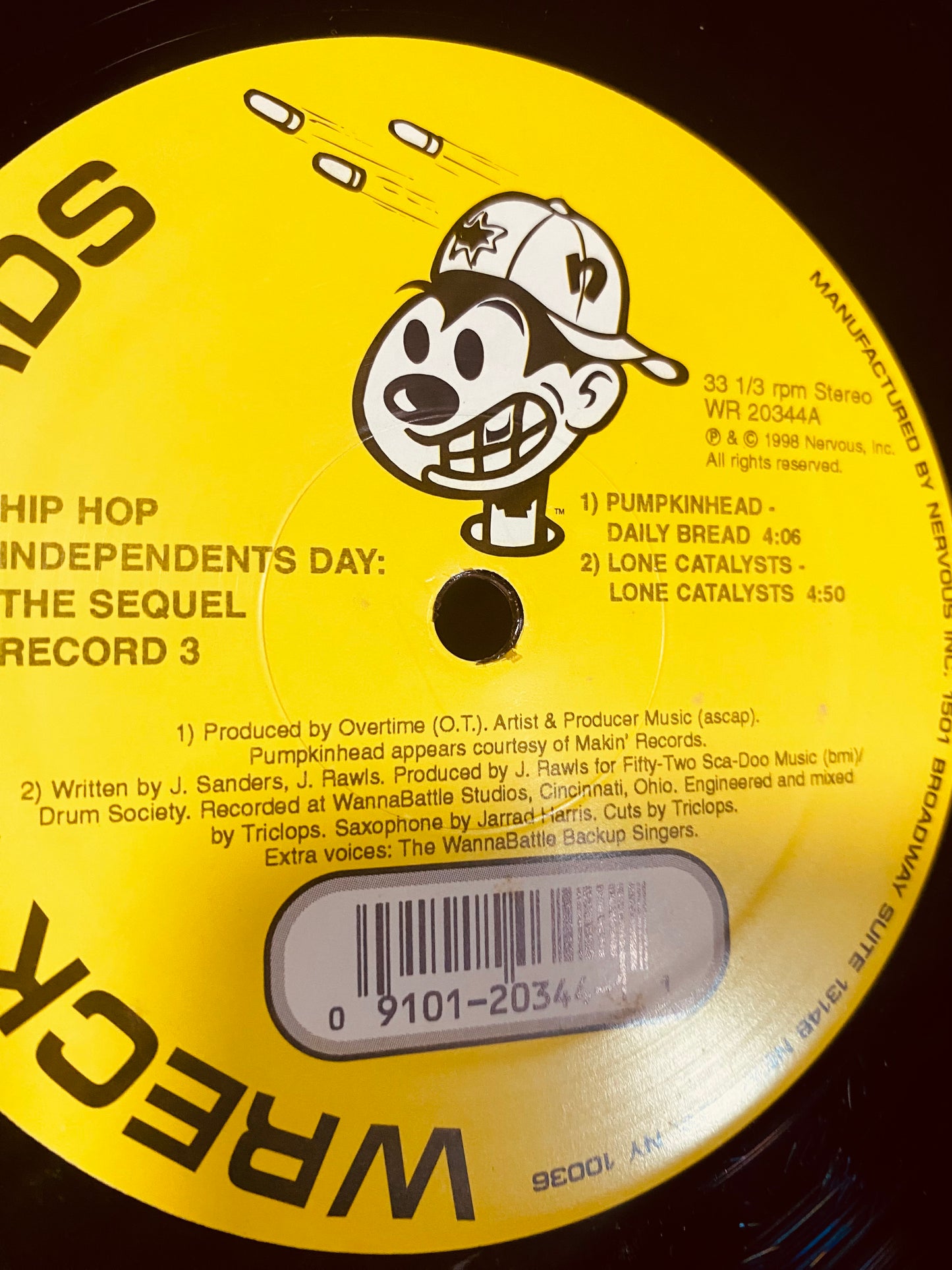 OG US - Various - Hip Hop Independents Day: The Sequel (Record 3) (12")