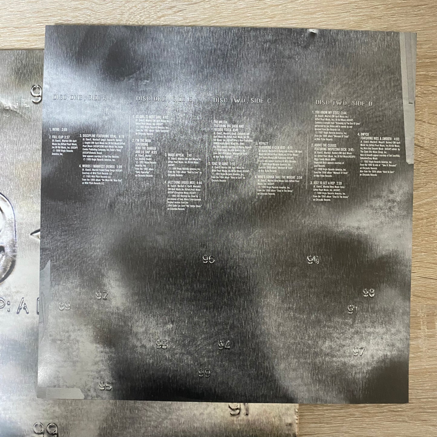 OG US -Gang Starr - Full Clip: A Decade Of Gang Starr (4xLP, Comp)