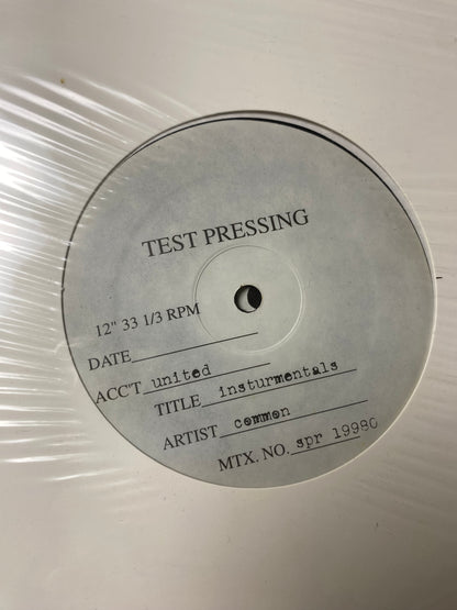 Common Sense* – The Resurrection Instrumentals (Test Pressing)
