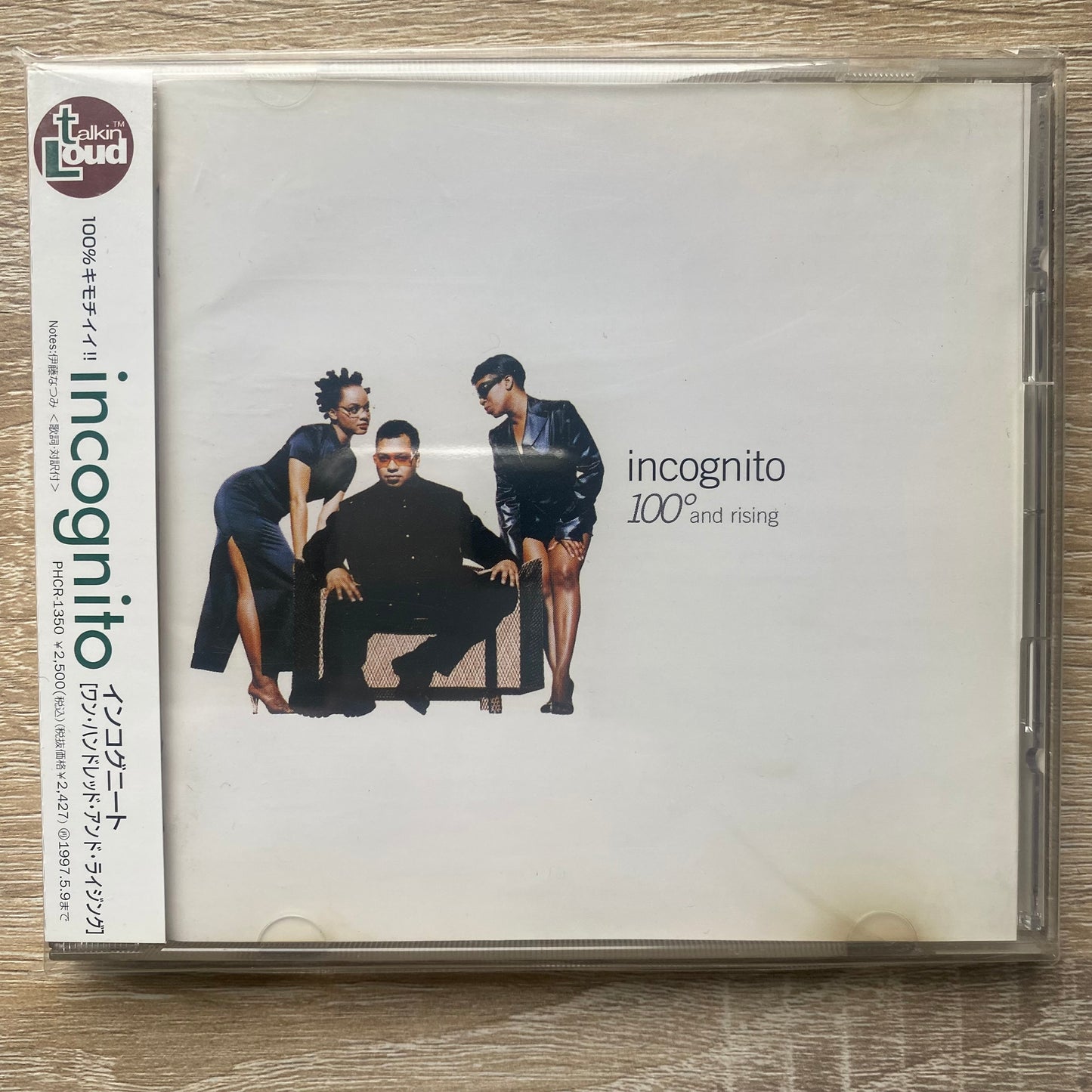 OG JP - Incognito - 100° And Rising (CD, Album)