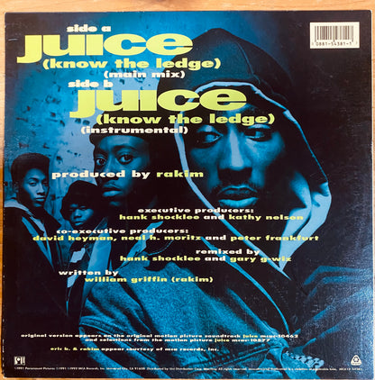 OG US - Eric B. & Rakim - Juice (Know The Ledge) (12", Single)