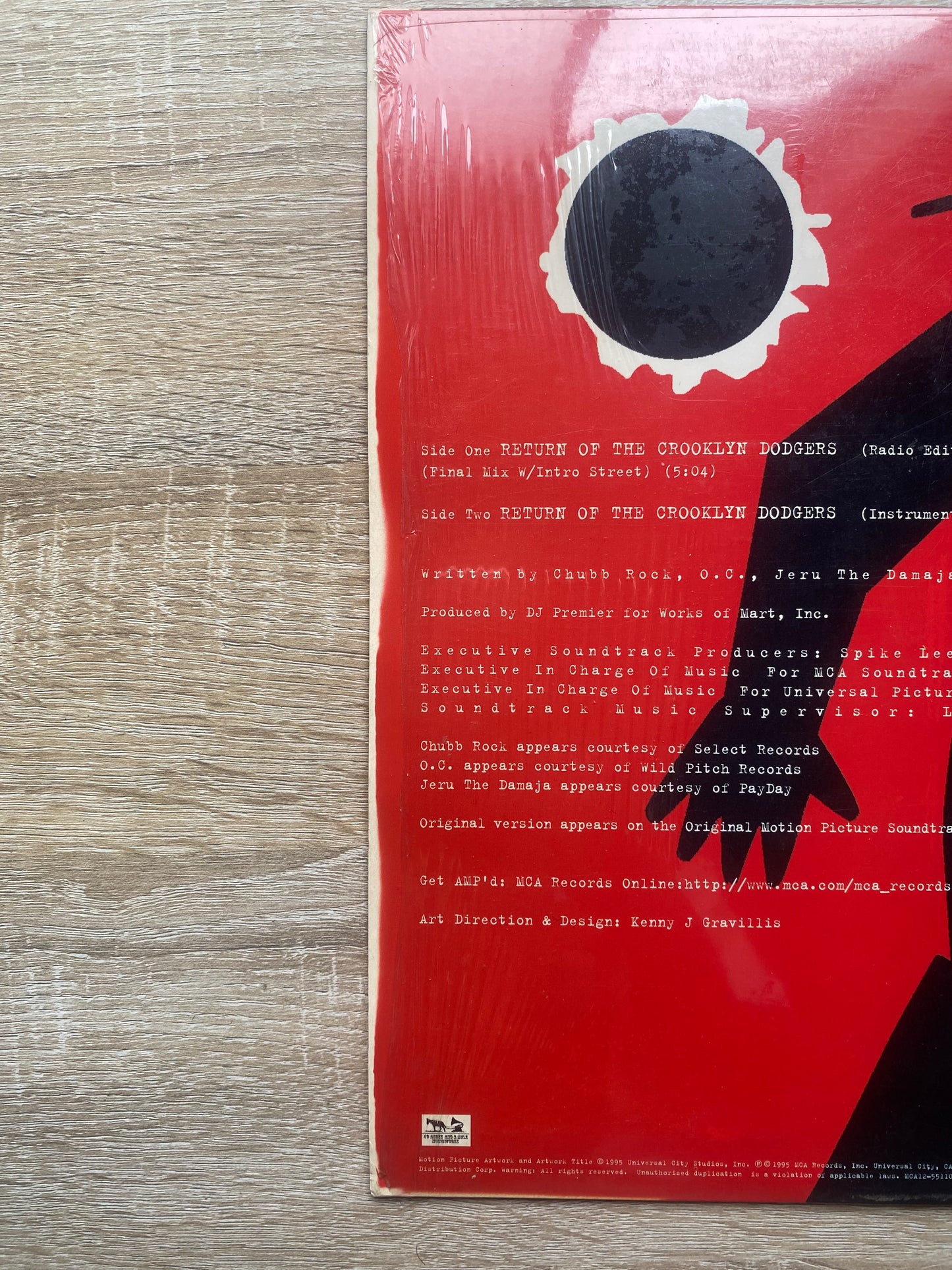 OG US - Crooklyn Dodgers '95 - Return Of The Crooklyn Dodgers (12", Single)