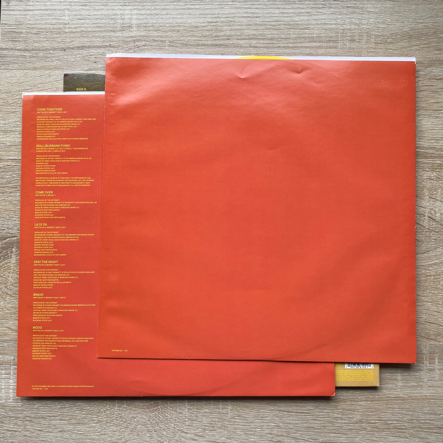 OG- The Internet (2) - Hive Mind (2xLP, Album, Ltd, Yel)