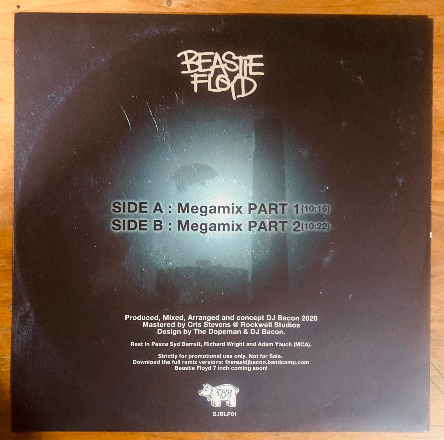 OG AUSTRALIA - DJ Bacon - Beastie Floyd (LP, Promo, RP, Gre) CL