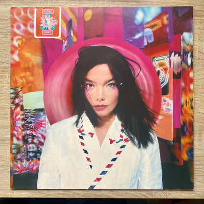OG UK - Björk - Post (LP, Album, Pin)