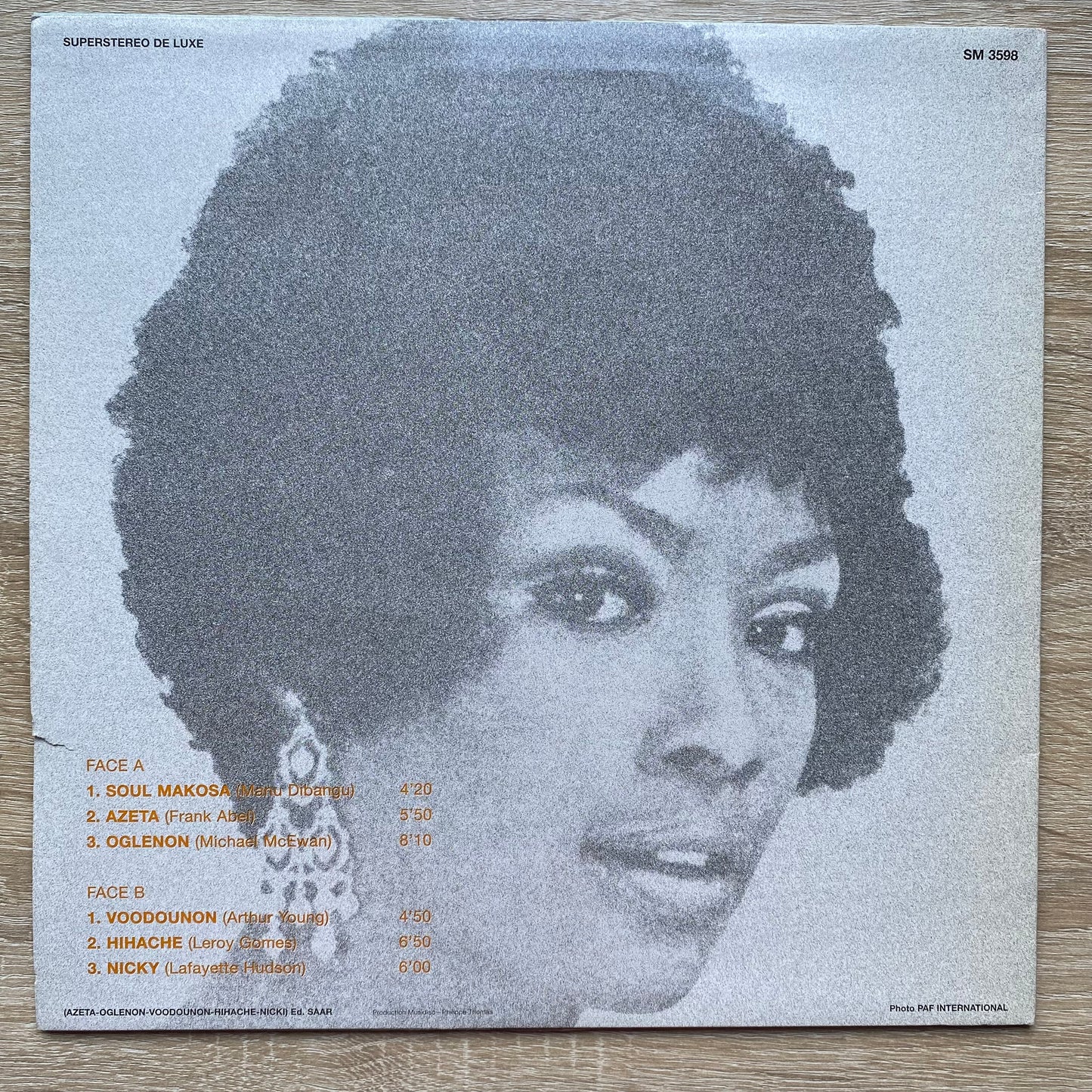 Lafayette Afro-Rock Band* - Soul Makossa (LP, Album, RE)