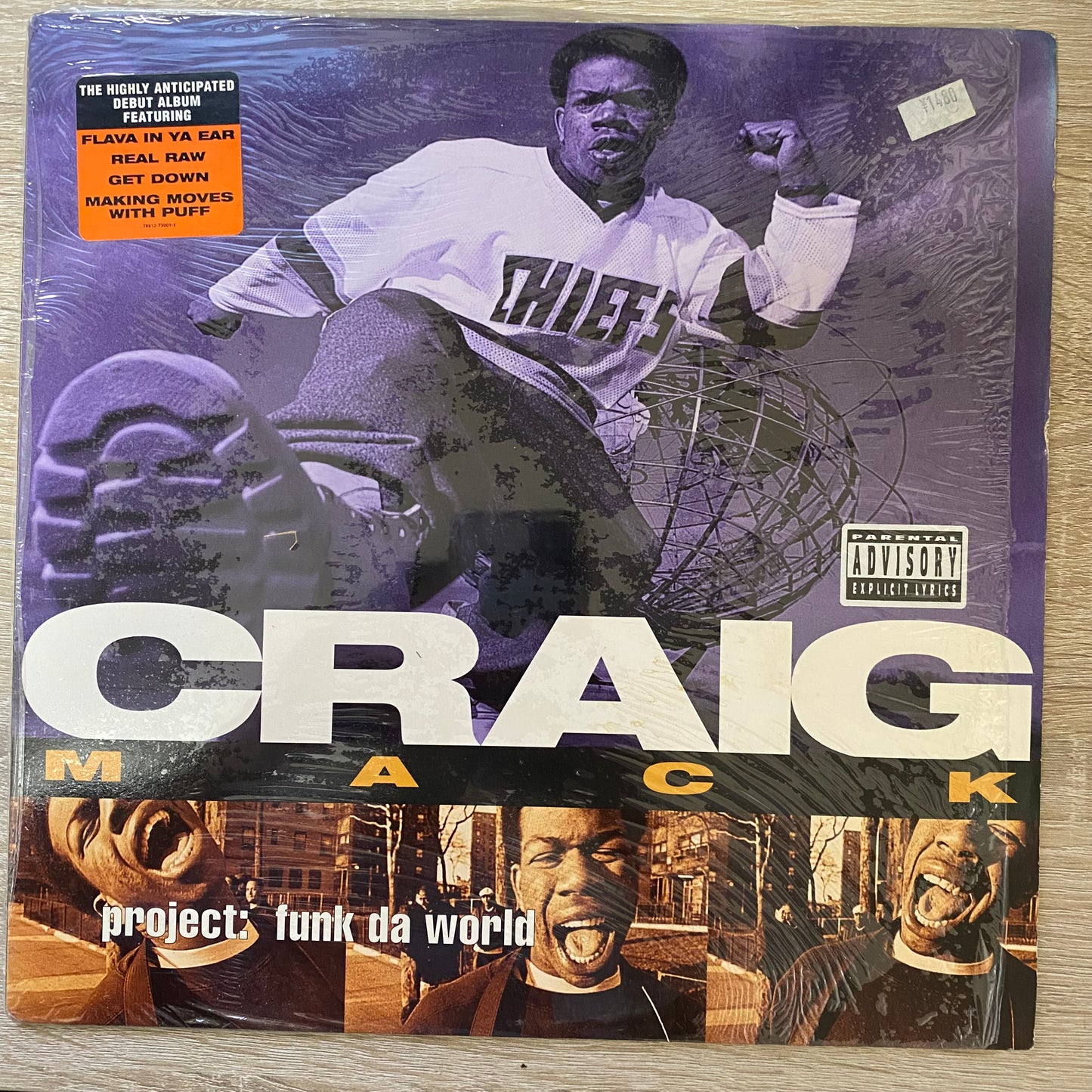 OG US - Craig Mack - Project: Funk Da World (LP, Album)